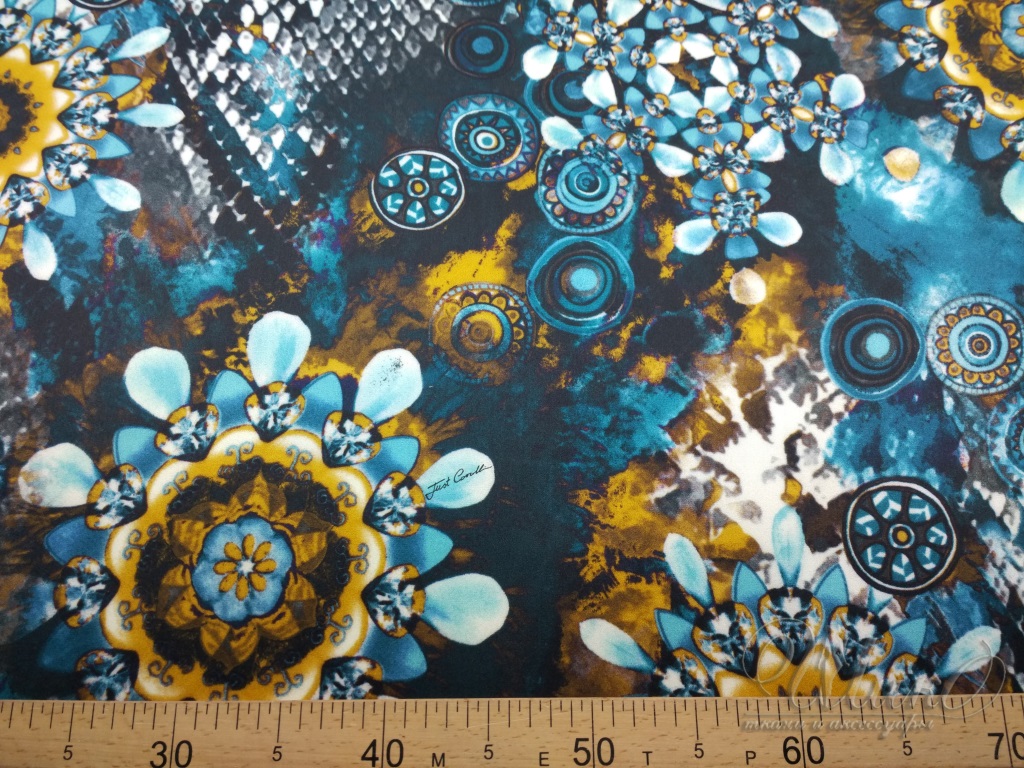 Ткань Шёлк  Cavalli  ПГ 15315 3