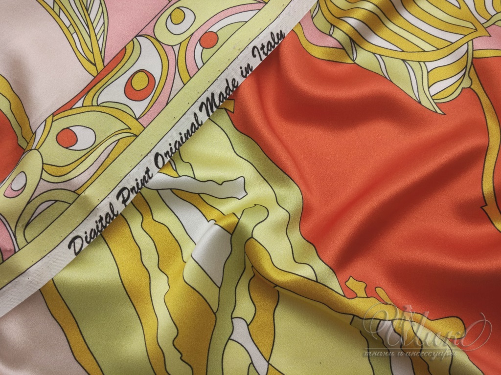 Ткань Шёлк  Pucci  ПГ 15304 1