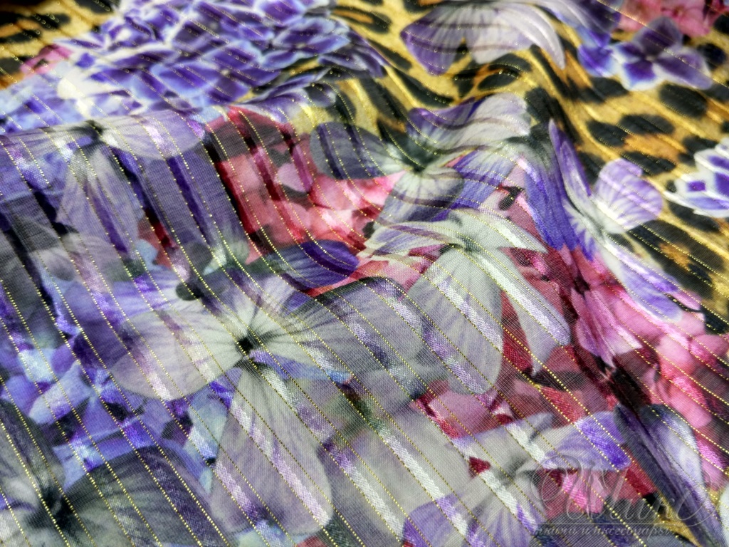 Ткань Муслин  Cavalli 37851 2