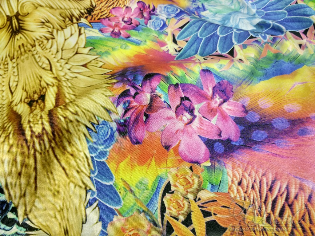 Ткань Хлопок  Cavalli 37310 1