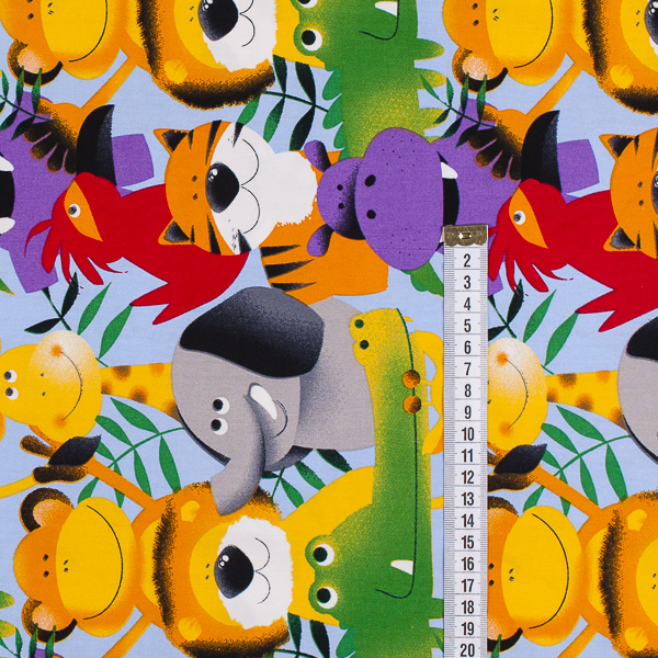 Ткань Хлопок принт - Африка 2 2